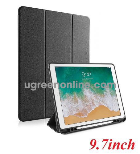 Tomtoc 86988 B02 - M03D Bao da TOMTOC Smart cover slim for ipad 9.7'' 2018 Black ( B02 - M03D )10086988